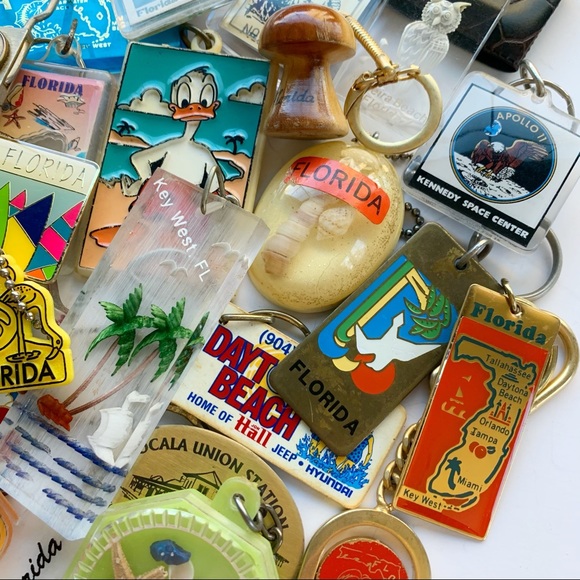✨Vintage✨FLORDIA✨MIAMI✨KEY WEST✨Keychains ornament